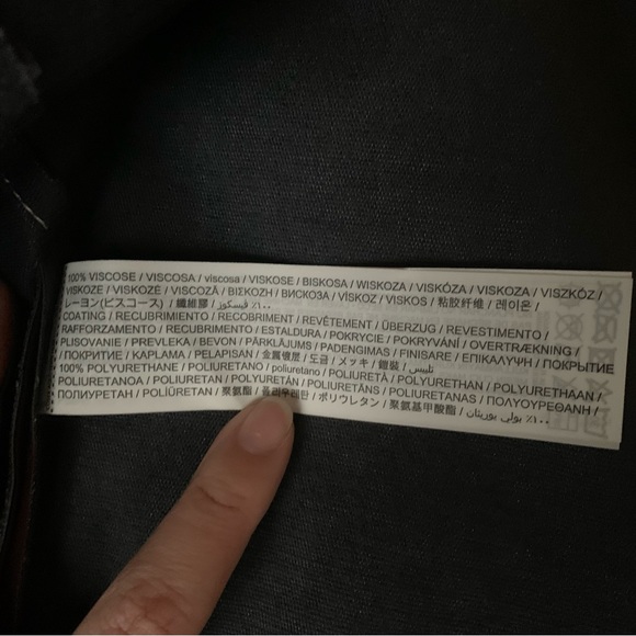 ▪️NWT Mango Patent finish overshirt with chest pockets - Picture 8 of 9